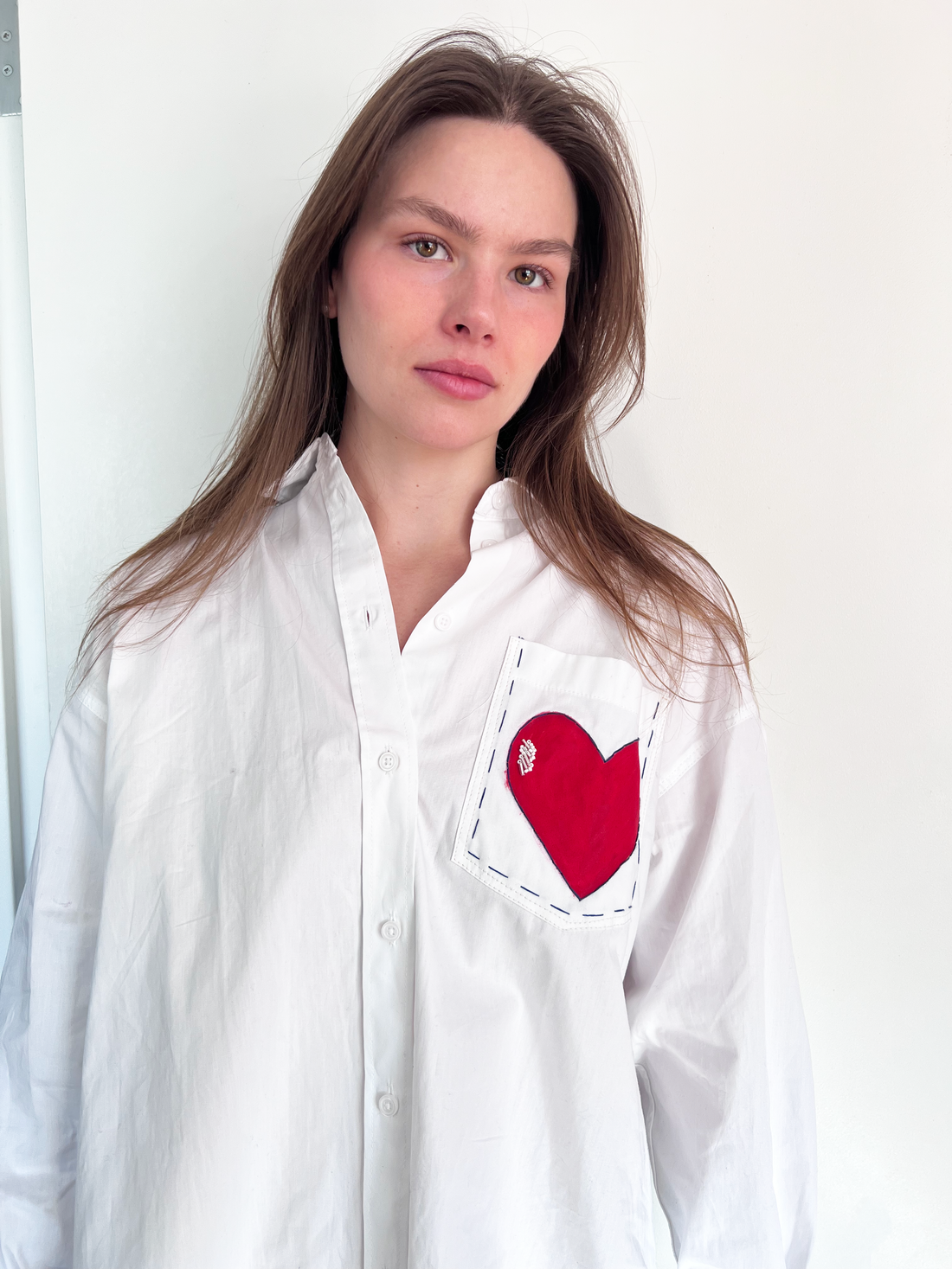 The Painted Heart Shirt - White