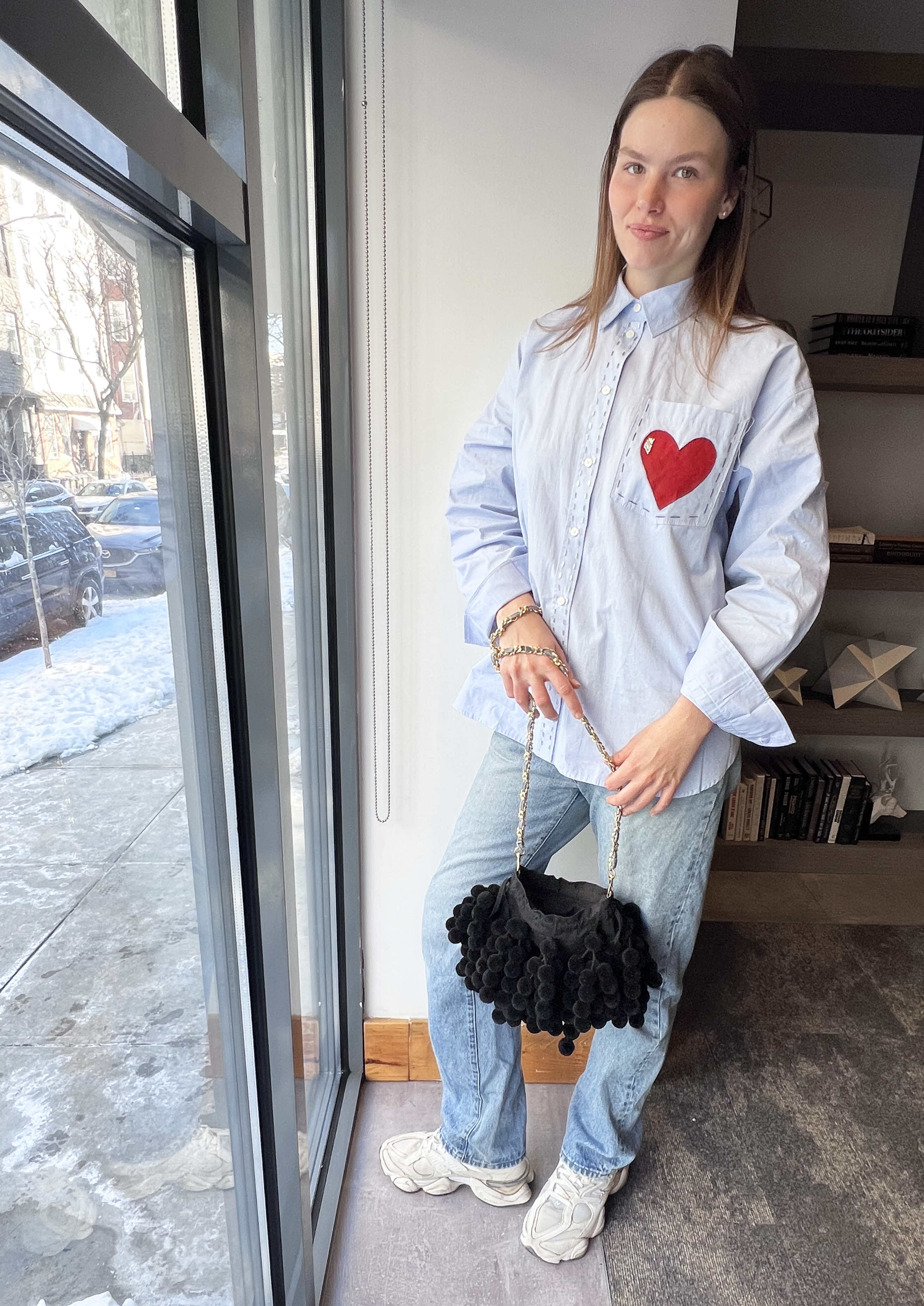 The Painted Heart Shirt - Blue