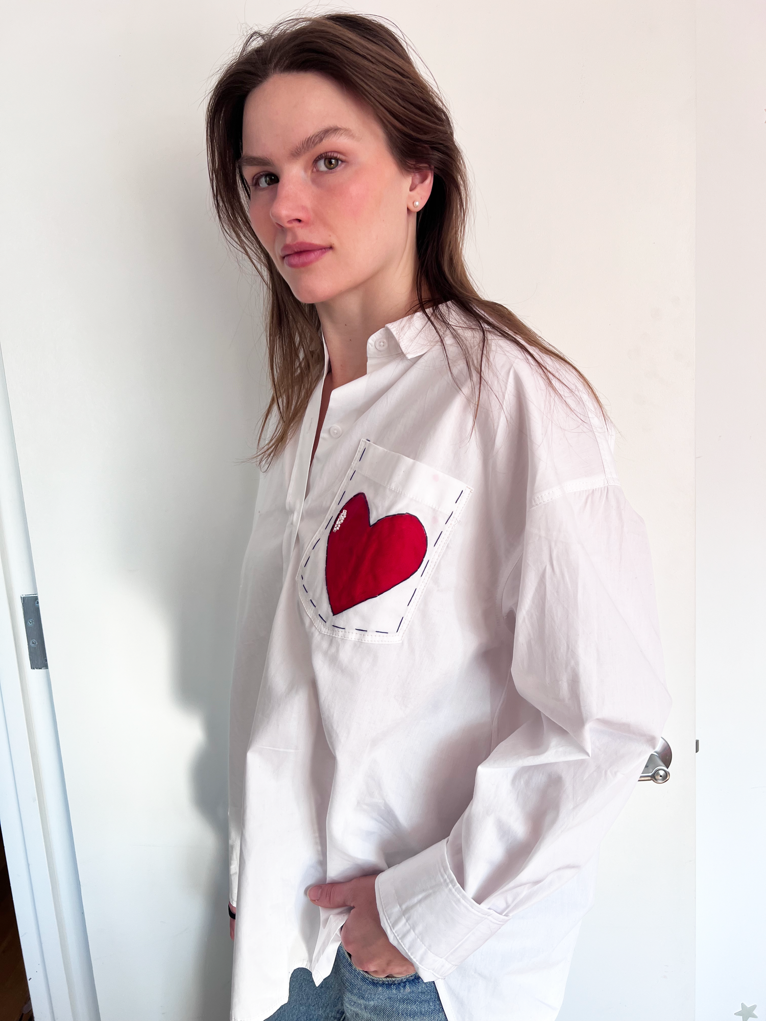 The Painted Heart Shirt - White