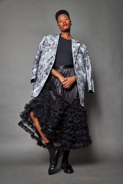 Impasto Skirt: Black