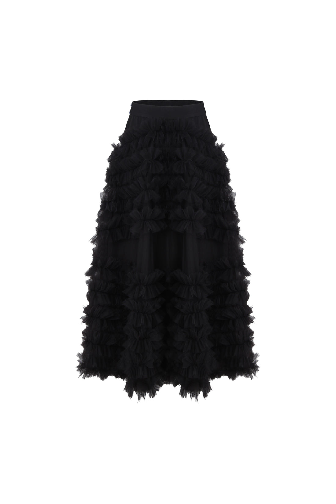 Midnight Ruffle Skirt