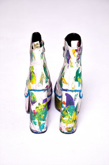 Paint Splatter Boot