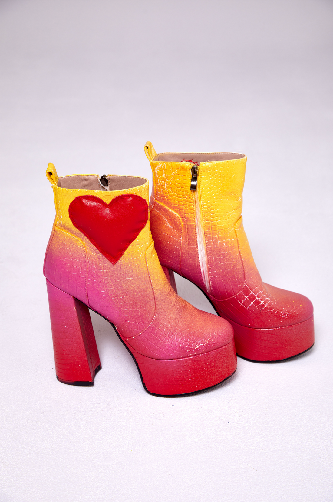 Puffer Heart Boot