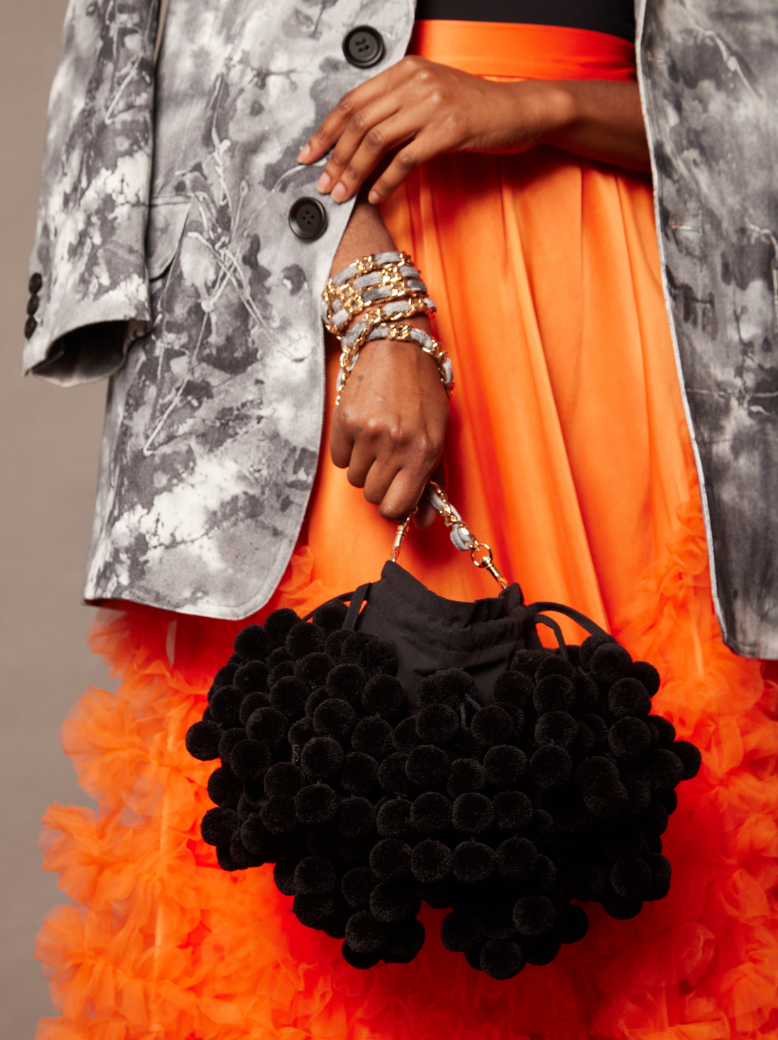 Pomelo Bag —  Obsidian