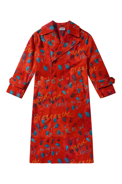 Keep Going Trench Coat